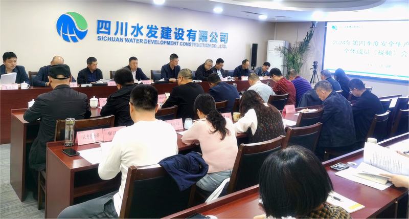 公司召開2024年第四季度安全生產委員會 全體成員(視頻)會議